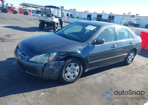 2005 Honda Accord 2.4 Lx из США, поврежденный, VIN 1HGCM56495A103333